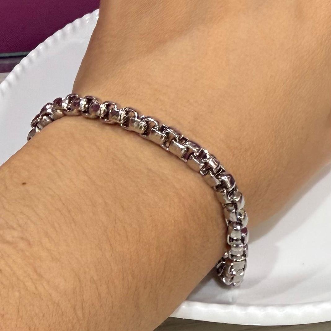 Pulseira Masculina Aço Inox